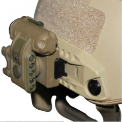 Тактический фонарь на шлем Airsoft Wadsn Gen 2 Койот Якимівка