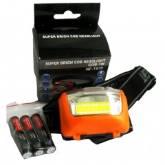 Фонарик налобный СОВ 3W X-BALOG BL-835 30151240 Гуляйполе