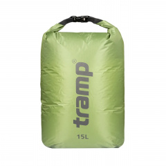 Гермомешок Tramp нейлон 20D Rip-Stop olive 15 л UTRA-122 Оливковый (2106785606) Курень