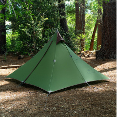 Палатка одноместная с острой верхушкой Naturehike NH17T030-L 210x210x135 см Темно-зеленый (2328781338) Винница