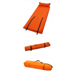 Коврик с подушкой надувной Solve KT6003318 185x70 см Orange Олександрія