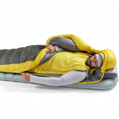 Спальник Sea To Summit Spark -18C/0F Long L левый Желто-серый (1033-STS ASL041072-210109) Харків