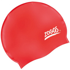 Шапочка для плавания Zoggs Silicone Cap Красный One Size (1000-300774) Нововолинськ