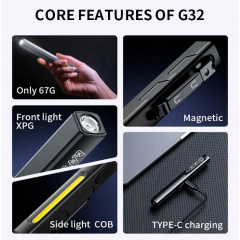 Фонарь карманный SuperFire G32 388 Lumen Черный (2507731013) Кам'янка-Дніпровська