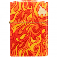 Зажигалка бензиновая Zippo Fire Zippo Design (48981) Хмільник