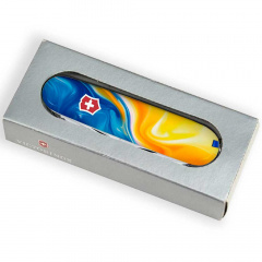 Складной нож Victorinox Huntsman Ukraine 91 мм 16 функций Желто-синий (1.3713.7_T3250pw) Королёво