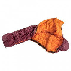 Спальник Deuter Exosphere -6 SL R правый Maron-Mango (1052-3700321 5905 0) Березне