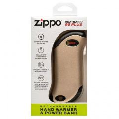 Грелка для рук USB Zippo Heatbank +LED 5200 mAh на 9 часов+ Золотистый (2007360) Тячів