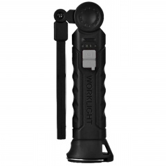 Фонарь аккумуляторный RIAS G52 с магнитом и подвесным крючком Black (3_04528) Черкаси