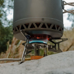 Набор посуды для кемпинга Naturehike CNK2300CJ0002 2 предмета Серый (2323509655) Сарни
