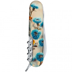 Складной нож Victorinox Huntsman Ukraine 91 мм 16 функций Благородный Сокол (1.3713.7_T3260pw) Біла Церква