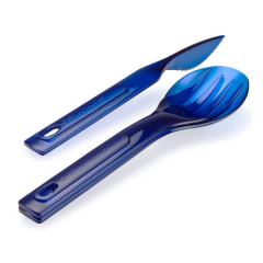 Комплект GSI Outdoors нож/вилка/ложка Stacking Cutlery Set 3 предмета Синий (1099-72602) Васильков