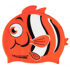 Шапочка для плавания Aqua Speed Zoo Оранжевый One Size (1000-115-75-nemo) Кременчук
