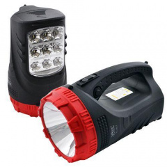 Светодиодный фонарь ручной с аккумулятором YAJIA 1+25LED YJ-2827TP (1756374623) Курень