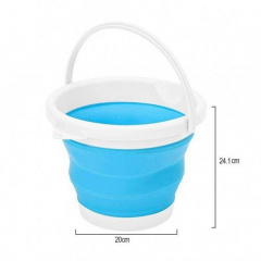 Туристическое складное ведро на 10 литров OPT-TOP Collapsible Bucket (1756374708) Оріхів