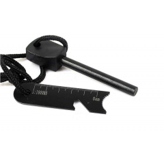 Походное огниво и свисток EDC Sarver black Червоноград