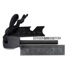 Походное огниво и свисток EDC Sarver black Червоноград