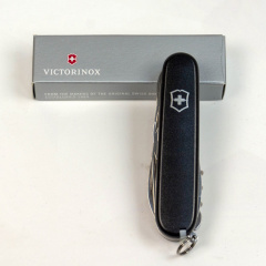 Складной нож Victorinox Climber Mat Черный матовый лак (1.3703.3_M0007p) Токмак