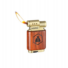 Зажигалка газовая пьезо с боковым пламенем Laguiole Woody (40201458) Ладан