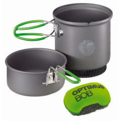 Котелок Optimus Terra Weekend HE Cookset 0.95 л Серый (1017-8020707) Володарськ-Волинський