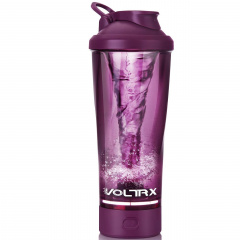 Шейкер спортивный электрический VOLTRX VortexBoost 600 мл Purple Гуляйполе