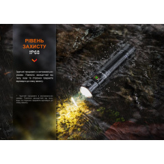 Ручной мини-фонарик Fenix E35R 3100лм USB-C Черный Оріхів