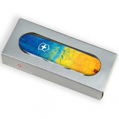 Складной нож Victorinox Huntsman Ukraine 91 мм 16 функций Желто-синий (1.3713.7_T3100pw) Київ