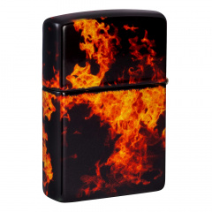 Зажигалка бензиновая Zippo Fusion Inferno Design (46389) Городок