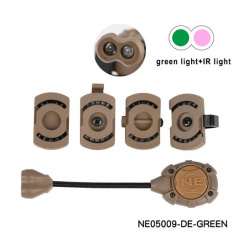Тактический сигнальный фонарьдля шлема Wadsn NE-05009-BK-green Mpls Койот Гуляйполе