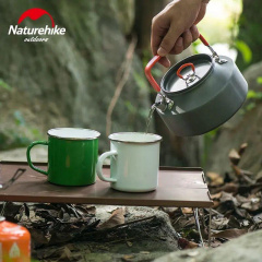 Чайник туристический Naturehike NH17C020-H 1.1 л Серый (2321491751) Дзензелевка