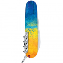 Складной нож Victorinox Spartan Ukraine 91 мм 13 функций Желто-синий (1.3603.7_T3100pw) Київ