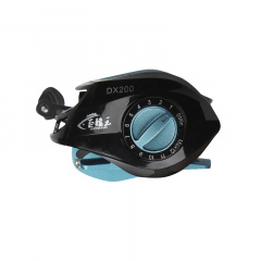 Катушка мультипликаторная Juqiwang DX 200 Right Black-Blue 13558-85978 Нова Прага