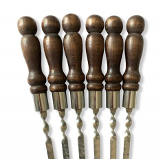 Шампура для шашлыка Gorillas BBQ Шар SKK83 40 см 6 шт (5466) Боярка