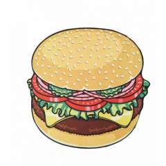 Пляжный коврик Mat Hamburger Разноцветный (ds121462) Братське