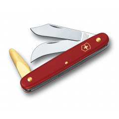 Швейцарский нож Victorinox Budding-Pruning 3 садовый 100 мм, красный, в блистре (3.9116.B1) Чернігів