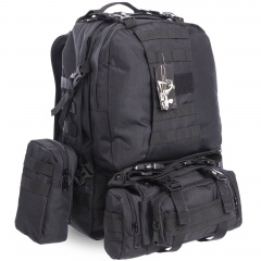 Рюкзак тактический рейдовый SILVER KNIGHT 55 л TY-213 Черный Черкассы