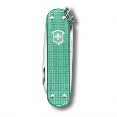 Нож-брелок Victorinox Classic SD Alox Colors Minty Mint 58 мм, 5 функций, Зеленый (0.6221.221G) Кременчуг