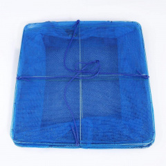 Сетка для сушки рыбы, фруктов и овощей RIAS трехъярусная 50х50х55см Blue (3_01635) Чернівці