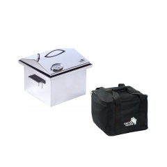 Коптильня с термометром Smoke House S DeLuxe 300х300х250 мм (1153746518) Покровськ