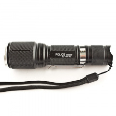 Тактический фонарик Police BL-1860 T6 50000W Black (hub_np2_1220) Калуш