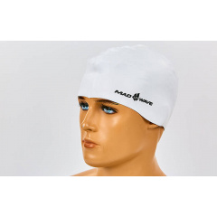 Шапочка для плавания MadWave INTENSIVE M053501 Белый Винница