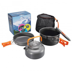 Набор посуды туристический Campsor DS-308 7 предметов (3_01539) Вараш
