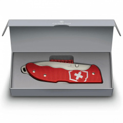 Складной нож Victorinox Evoke Alox 136мм 4 функции Красный подарочная коробка (0.9415.D20) Киев