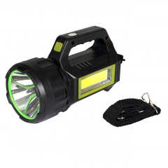 Фонарь переносной RIAS Т95 LED+COB с солнечной панелью и функцией PowerBank (3_03150) Київ