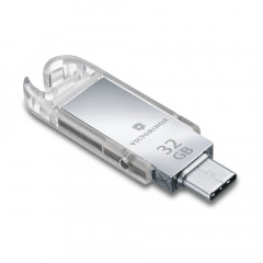 Швейцарский нож Victorinox Work 58 мм 6 функций USB флешка 32 Гб Серебристый (4.6261.26G32B1) Доманівка