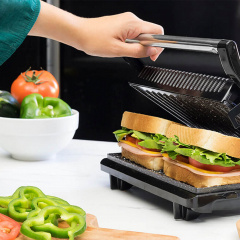 Гриль CECOTEC Rock'nGrill 750 Full Open 23х14.5 см серый с черным CCTC-03011 (8435484030113) Хмельницький