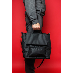 Термосумка lunch bag Комфорт Плюс черная VS Thermal Eco Bag Балаклія