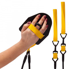Тренировочная система с лопатками для тренировки гребка SP-Planeta BREASTSTROKE SWIMMING EXERCISER PL-3009 Желтый-черный Киев