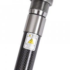 Удочка телескопическая для рыбалки LEO 27593 1,8 м Черный (6909-25854) Сміла