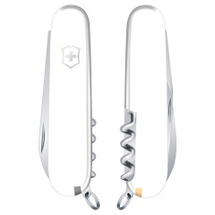 Складной нож Victorinox Waiter 84 мм 9 функций Белый (0.3303.7) Кропива